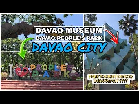 Davao People’s Park + National Museum Davao | Things to Do in Davao City for Free | kensamtv