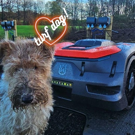 ‪@HusqvarnaUK‬ CEORA & Pro Automower® installation at Woolley Park Golf Club