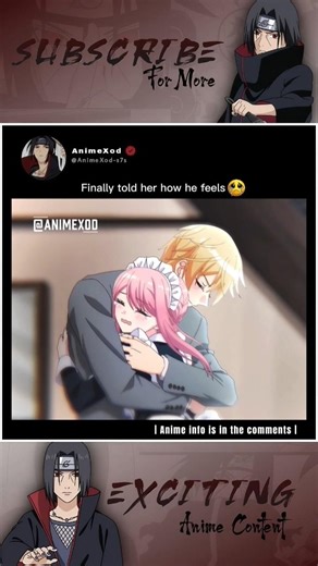 Finally told her how he feels ❤ #anime #animeedit #romanceanime