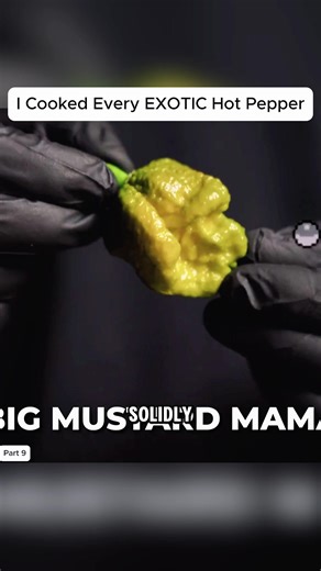 I Cooked Every EXOTIC Hot Pepper P9#cook #recipe #grill #bbq #fyp | cooking food