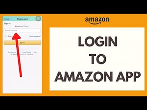 How To Login Amazon App | Amazon.com Sign In | Amazon Mobile App Login Help
