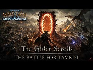 The Battle for Tamriel - All Factions Showcase | BFME2: Rise of the Witch-king Mod