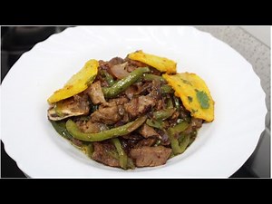 Delicious dry fry beef recipe//simple recipe[Try this at home]