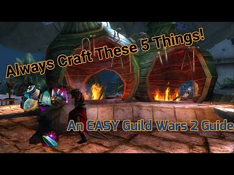 Guild Wars 2: A 𝑺𝒊𝒎𝒑𝒍𝒆 & Easy Daily Crafting Guide!