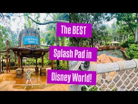 We Found The BEST Splash Pad in Disney World!