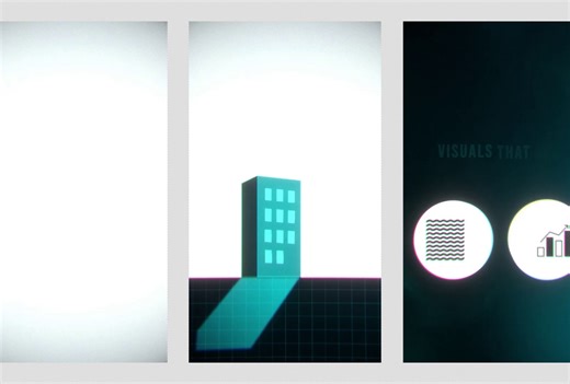 Dynamic explanation motion graphics