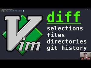 Diff Selections, Files, Directories and Git History with Vim
