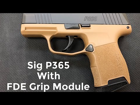 Sig P365 with FDE Grip Module... Like it???