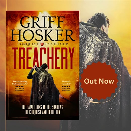 My new book is also my 200th book and is the 4th book in my Norman Conquest series. Get your #kindle or #Paperback copy now. https://www.amazon.co.uk/dp/B0GGQ1FYJB Betrayal lurks in the shadows of conquest and rebellion. #HistoricalFiction #IARTG #HistFic #Knights #booktwt #booktok #Norman #KingAndConqueror #normanconquest #newbookrelease #newbooks #newbookreleasealert #newbook | Griff Hosker at Sword Books Ltd