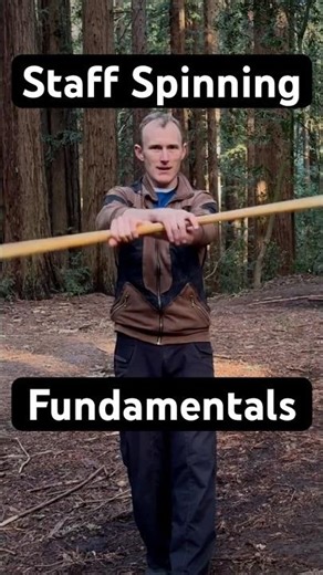 Fundamentals of Staff! 👆Tutorial Link #jedi #bostaff #flowarts #tutorial