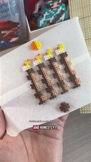 PixieBeads create 3D Matchstick Build with Pixie Beads