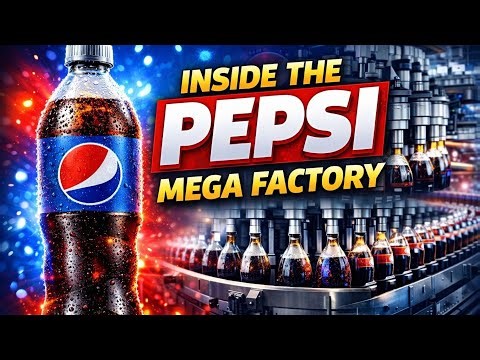 Inside the Pepsi Mega Factory#Pepsi#Factory Tour