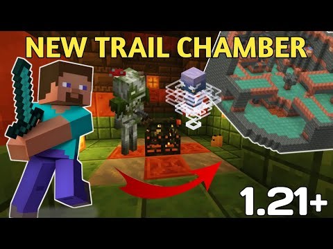 Minecraft PE 1.21 Trail Chambers – NEW Hidden Loot & Secrets Revealed!