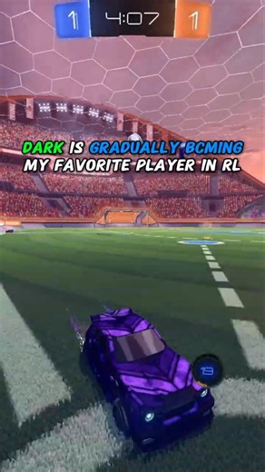 DARK Is Gradually Becoming My Favorite Player In Rocket League #rocketleague #rl
