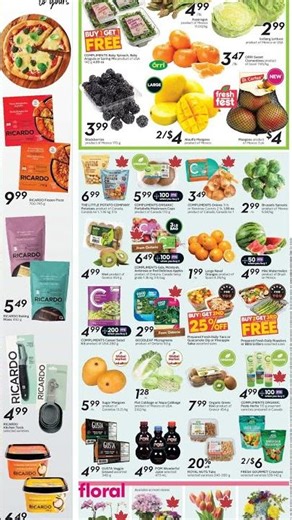 Sobeys weekly flyer / circulaire Mar 19 - Mar 25