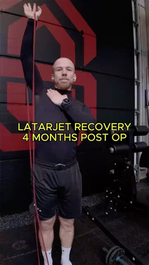 4 months POST Latarjet surgery #latarjet #shoulderrecovery #shouldersurgery #mobility