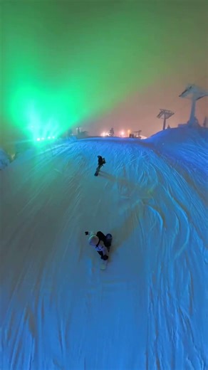 Polar night lights, filmed with pure mode🔮