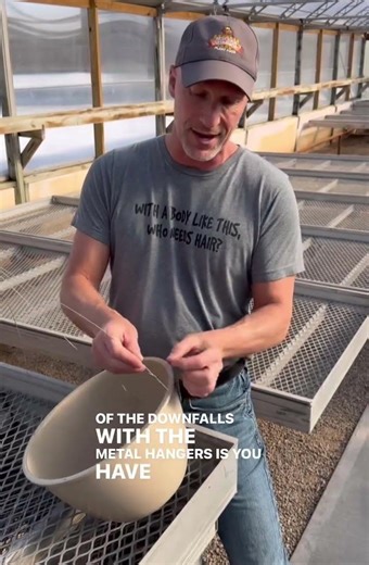 Why Do We Use Metal Hangers on Our Hanging Baskets?