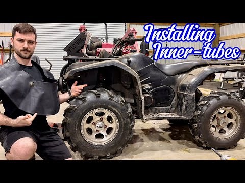Installing Tire Inner Tubes in a Four Wheeler/ATV