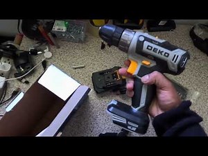 Amazon Drill (DEKO) Unboxing & Review DKCD20XL02G