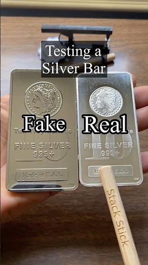 Testing a Silver Bar