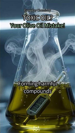 19. STOP! 🚫 You're Using Olive Oil WRONG! 💀 The Hidden Danger in Your Kitchen #oliveoil #cookin
