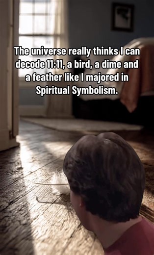 The universe has a funny sense of humor. #spiritual #ghost #universe #birds #haunted