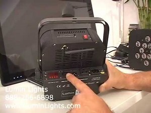 Lumin Lights Slick Par Quad DMX