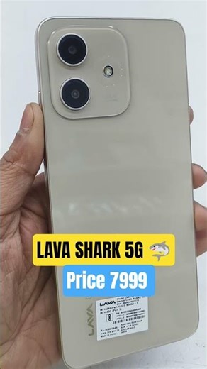 LAVA SHARK 🦈 5G Smartphone 100 % Ture 5G