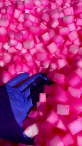 557K views · 848 reactions | Taking ASMR to a whole new LEVEL!    Imagine diving into these squishy cubes… get your hands in it today! Shop our chunkiest of the CHUNKY handmade slimes here: www.slimeobsidian.com | Slime Obsidian | Facebook