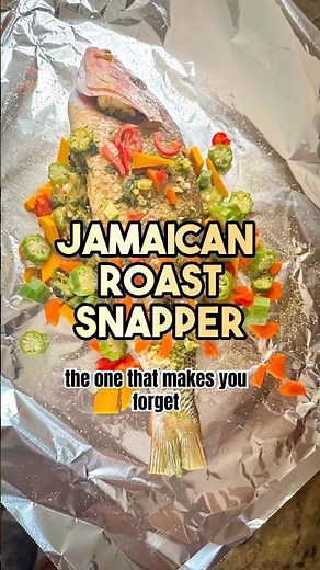 Easy Jamaican roast fish is the best!!