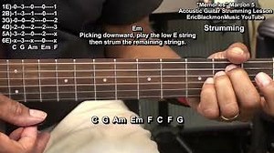 MEMORIES Maroon 5 Guitar Lesson Basic Chords - Standard Tuning - Canon #MusicSchoolOfCool Chords - ChordU