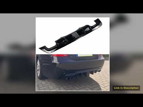 MP Style Gloss Black Car Rear Bumper Diffuser For BMW E60 E61 5 Series M Sport 20042010 Tuning Rear