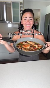 RECIPES MACROS 👇 RISE One Pan Honey Chicken & Rice 🍯🍗 If you love a one-pan dinner that actually fills you up, this one never misses. 👉 Comment PLAN and I’ll send you my FREE 5-day meal plan 🔥 459 calories 💪 38 g protein (P) 🍚 53 g carbs (C) 🥑 11 g fats (F) Per serve, makes 4 Ingredients (4 serves) • 600 g chicken breast, cut into strips • 1 brown onion, sliced • 2 cups broccolini, chopped • 2 cups bok choy, shredded • 1 cup (200 g) white rice, uncooked • 600 ml chicken stock • 1 tbsp av