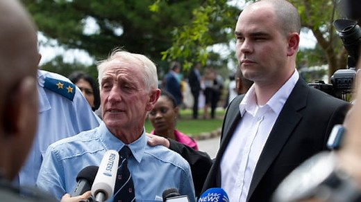 Reeva Steenkamp's uncle talks to media after funeral - video