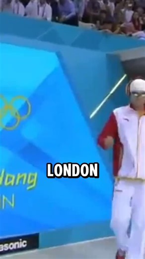 This swimmer almost gets disqualified At the 2012 Summer Olympics men's 1500 m freestyle final, Sun Yang delivered one of the most dominant distance performances in Olympic history. DETER After an early dive nearly led disqualification, the race was reset. Once the start was cleared, Sun Yang took control immediately, building a massive lead and mentally breaking the field. He won by over three seconds, setting a new Olympic record and claiming China's first-ever gold medal in men's swimming. #s