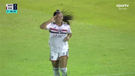 Melhores momentos: São Paulo 3 x 1 Ferroviária, pela Ladies Cup