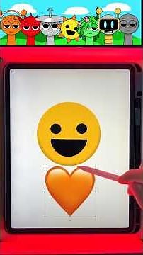 ☀️☀️mr.Sun Sprunki + Emoji 😀🧡