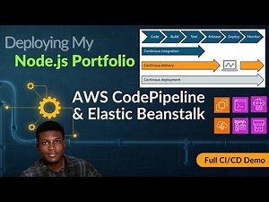 End-to-End DevOps Pipeline on AWS: Node.js, CodeBuild, CodePipeline, Beanstalk