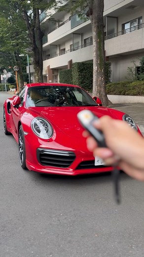 PORSCHE 911TurboSのエンジンサウンドが凄い‼️#ポルシェ #ポルシェ911 #911ターボs