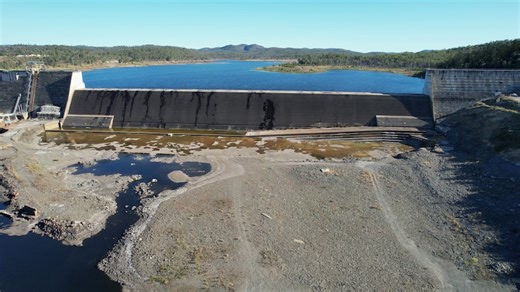 Government directs Sunwater to start on Paradise Dam rebuild