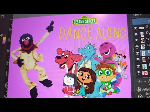 Sesame Street dance along 1990 part 1