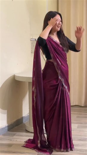 Saree Available 💜 Dm us for more info. Color option available ✅ #pinkapparel #newin #reels #foryou #newcollection #fyp #instagramreels | Pink Apparel