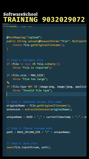 File Upload API Structure in Spring Boot 📁 | Real Project Best Practice