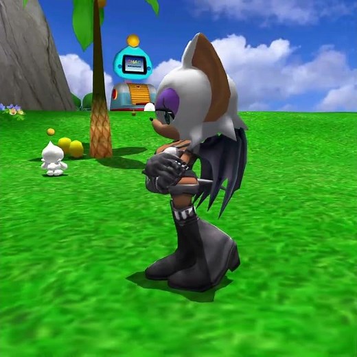 SA2 WAS FOR THE GOONERS #rougethebat #gothgirl #sonicadventure2 #sonicthehedgehog