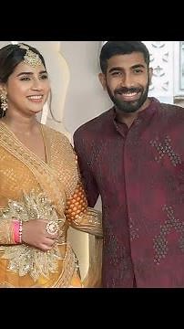 Indian Cricketer Shreyas Iyer And Jasprit Bumrah With Wife Arrives At Anant & Radhika “Lagna Vidhi”