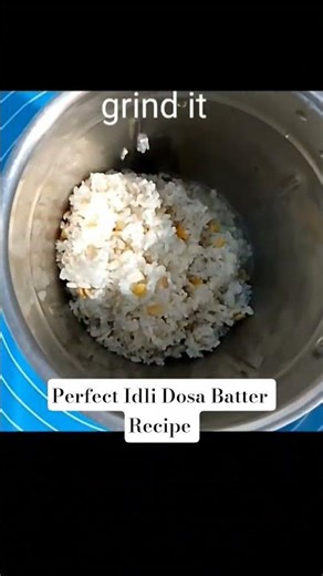 Perfect Idli Dosa Batter Recipe|Soft & Fluffy Idli Batter| #shorts