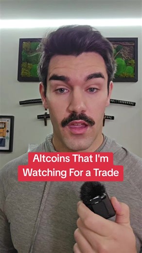 I have a very short term mindset right now for these potential trade setups btw. (Jan 13th, 2026) #crypto #altcoin