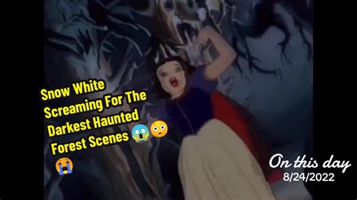 #onthisday Snow White (1937) - Haunted Forest Scenes #disney #snowwhiteandthesevendwarfs #snowwhite #scared #horror #screaming #creepy #scary #spooky #scream #dark #haunted #forest #woods #monster #trees #terror #darkest #film #halloween #childhood #30s #animated #movie #scenes #clips #disney100yearsofmagic #fyp #fypシ #foryoupage