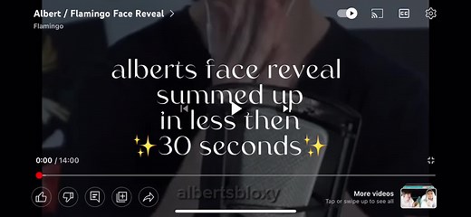 Albert Flamingo First Video Face Reveal